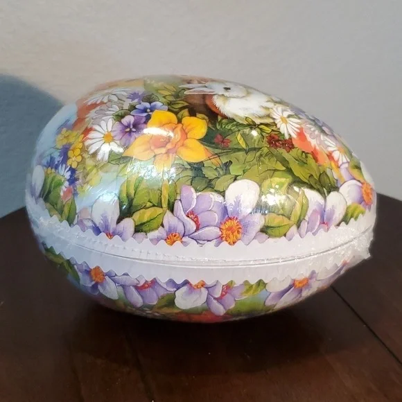 🍒 VINTAGE GERMAN PAPER EGG - Picture 6 of 14